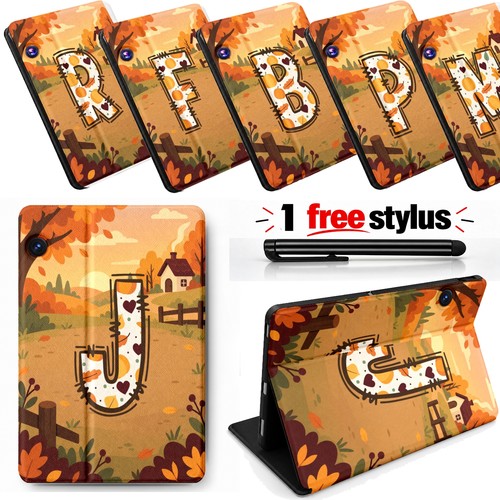 Autumn letters leather case - autumn,