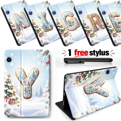 Gingerbread alphabet leather - gingerbread,