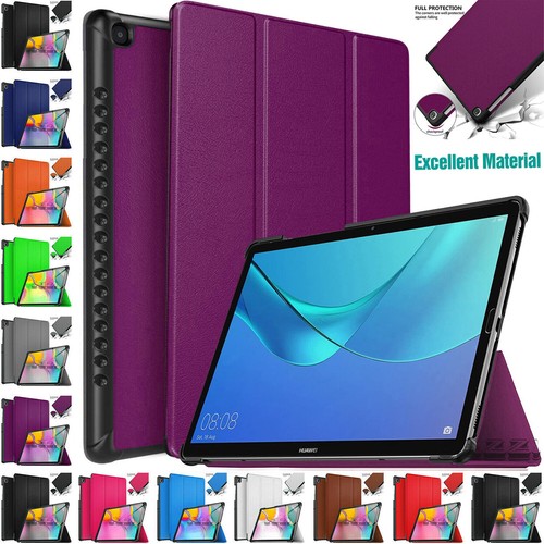 Leather slim smart shell stand - leather,