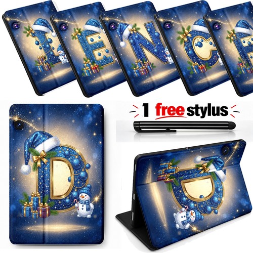 Xmas letters leather tablet - letters,