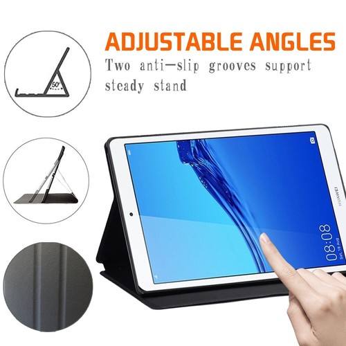 Leather tablet folio cover - pu,