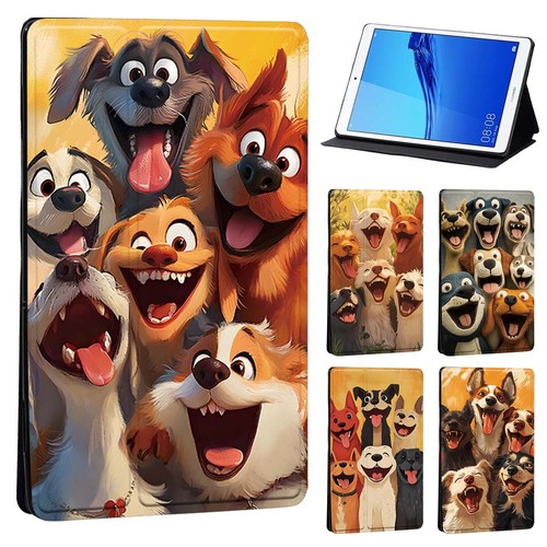 Leather tablet folio cover - leather,